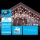 Brilagi - LED външен  гирлянд 200xLED/8 функции 13x0,6m IP44 студено бяло