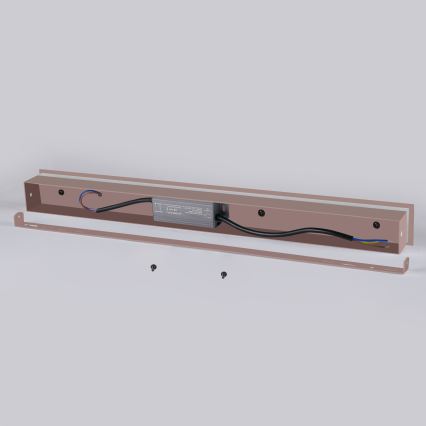 Brilagi - LED външно стенно осветително тяло LINEAR LED/12W/230V 3000K IP65 50 cm кафяво CRI 90