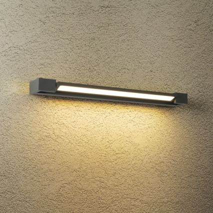 Brilagi - LED външен стенен осветител AQUA LINE LED/18W/230V 60 cm IP44 антрацит CRI 90
