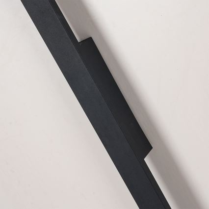 Brilagi - LED външно стенно осветително тяло LUNA LED/30W/230V 3000K IP65 150 cm черно CRI 90