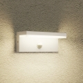 Brilagi - LED външен стенен осветител със сензор TESSI LED/10W/230V бял IP54