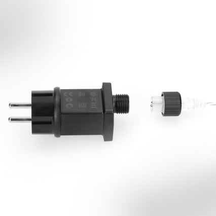 Brilagi - LED външен коледен гирлянд 150 LED, 5 m, IP44, студено бяло, ефект фойерверк