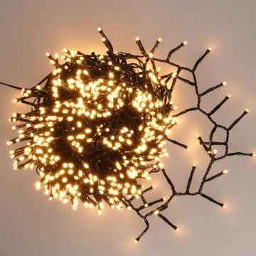 BRILAGI - LED външен коледен гирлянд 800xLED 21m IP44 топла бяла светлина