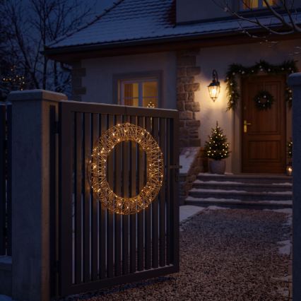 BRILAGI - LED Външен коледен венец LED/3,3W/230V IP44 Ø 48 см