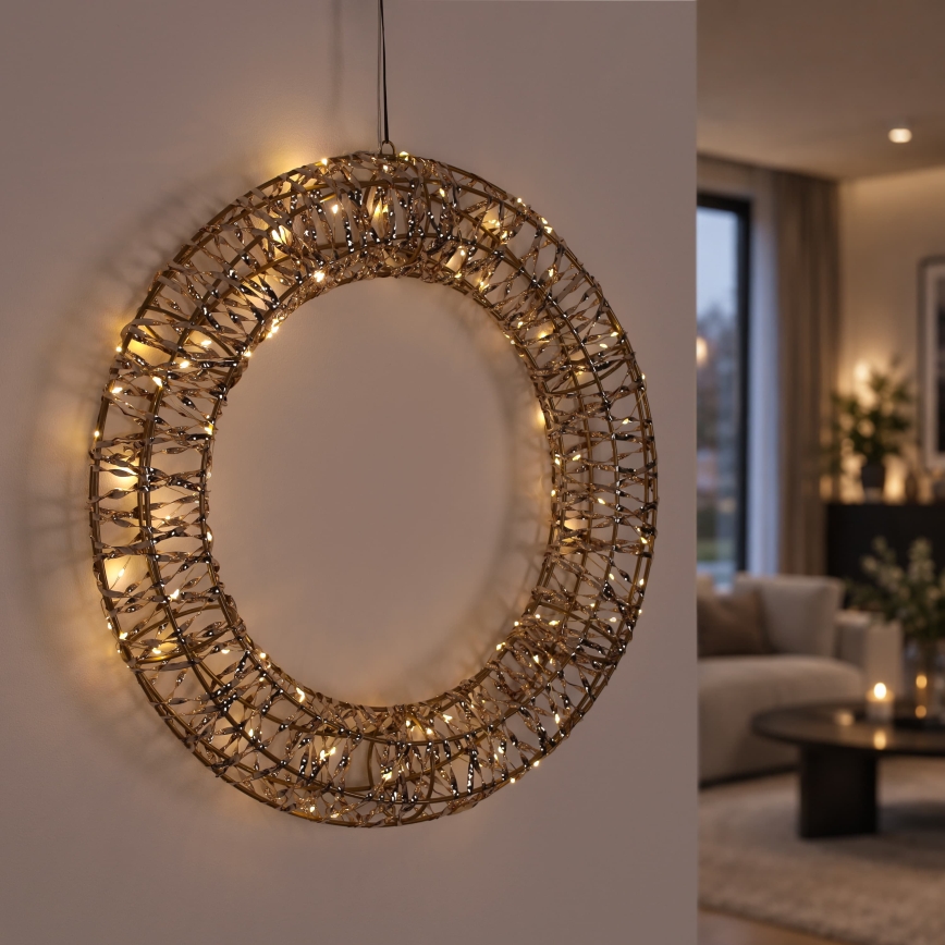 BRILAGI - LED Външен коледен венец LED/3,3W/230V IP44 Ø 48 см