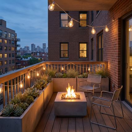 Brilagi - LED външна декоративна гирлянда GIRLANDA 10xE12/0,6W/230V 8m бяла IP44 топло бяло