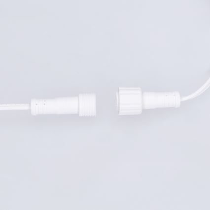 Brilagi - LED външна декоративна гирлянда GIRLANDA 10xE12/0,6W/230V 8m бяла IP44 топло бяло