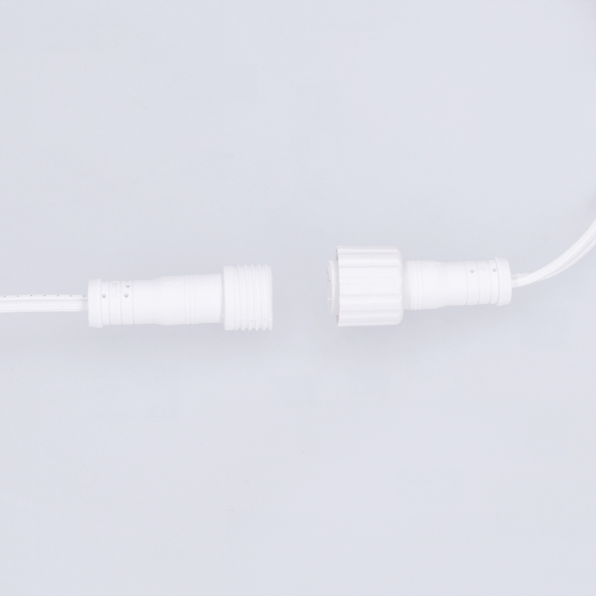 Brilagi - LED външна декоративна гирлянда GIRLANDA 10xE12/0,6W/230V 8m бяла IP44 топло бяло