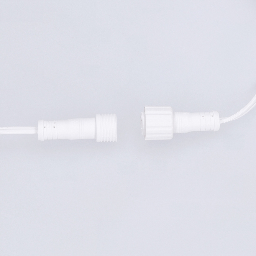 Brilagi - LED външен декоративен гирлянд GIRLANDA 25xE12/0,6W/230V 20m бял IP44 топла бяла светлина