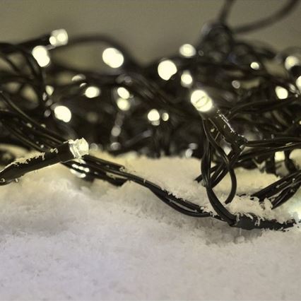 Brilagi - LED външна  гирлянда 100xLED/8 функции 13 m IP44 топла бяла