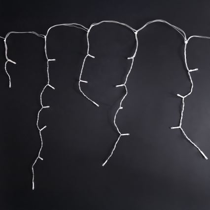 Brilagi - LED външен гирлянд 200xLED/8 режима 13 m IP44 топла бяла ледени висулки