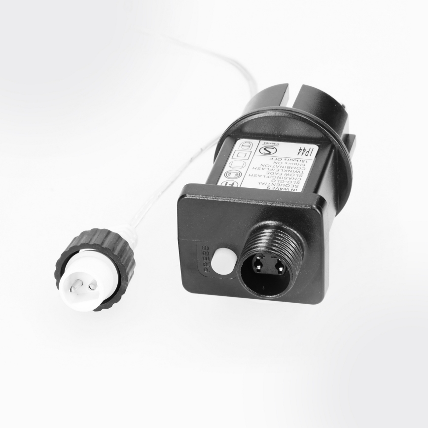 Brilagi - LED външен гирлянд 200xLED/8 режима 13 m IP44 топла бяла ледени висулки