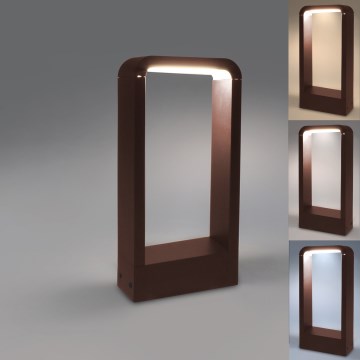 Brilagi - LED външна лампа BARI LED/7W/230V 3000/4000/6000K кафява IP54 30 cm