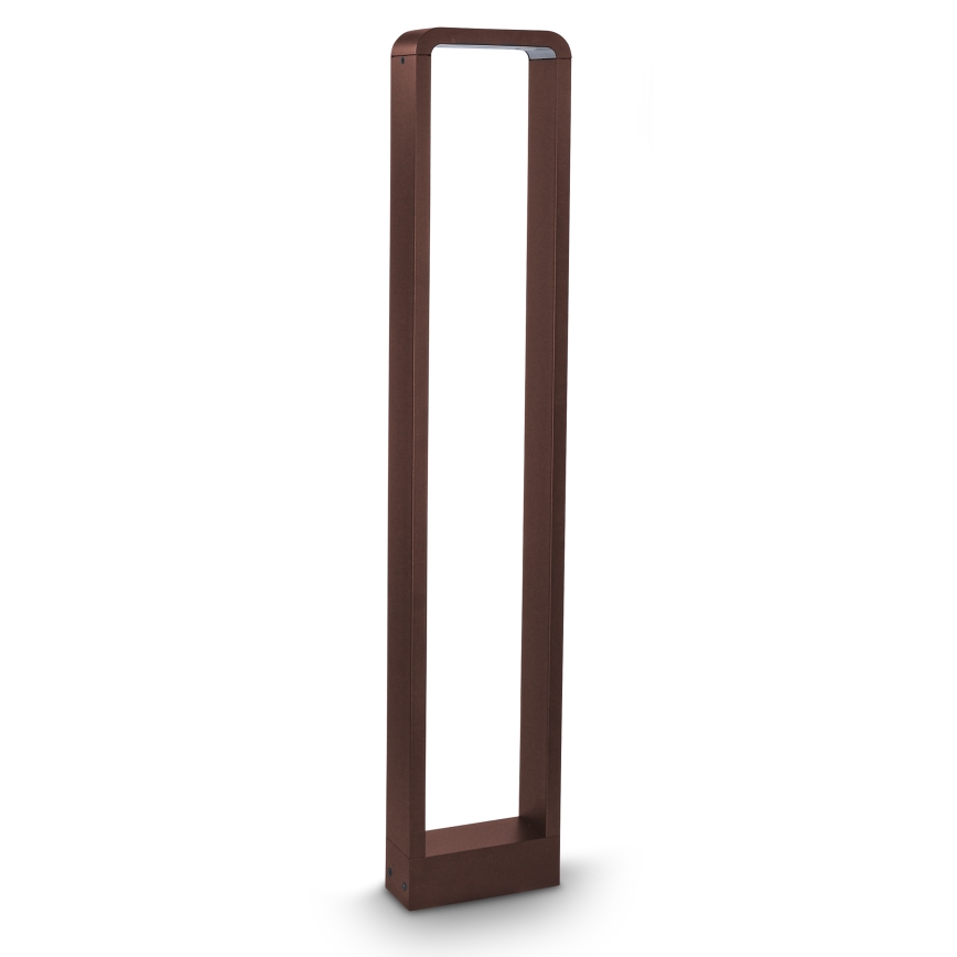 Brilagi - LED външна лампа BARI LED/7W/230V 3000/4000/6000K кафява IP54 80 см