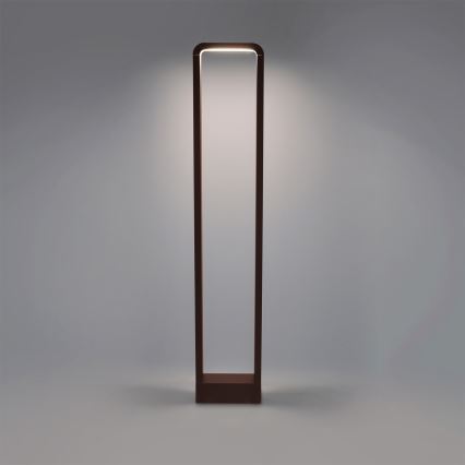 Brilagi - LED външна лампа BARI LED/7W/230V 3000/4000/6000K кафява IP54 80 см