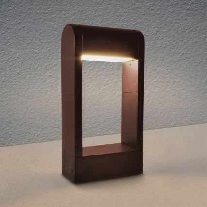 Brilagi - LED външна лампа CROTONE LED/7W/230V кафява IP54 30 см