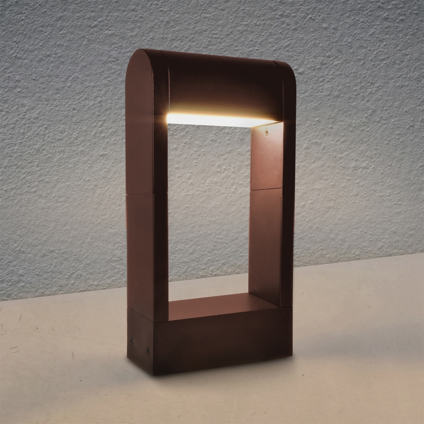 Brilagi - LED външна лампа CROTONE LED/7W/230V кафява IP54 30 см