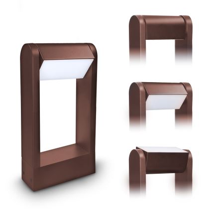 Brilagi - LED външна лампа CROTONE LED/7W/230V кафява IP54 30 см