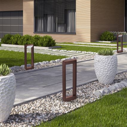 Brilagi - LED външна лампа CROTONE LED/7W/230V кафява IP54 50 см