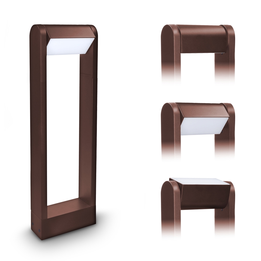 Brilagi - LED външна лампа CROTONE LED/7W/230V кафява IP54 50 см