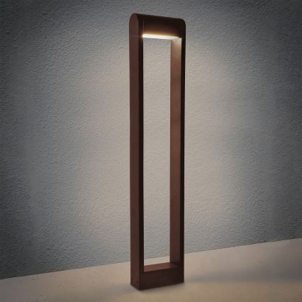 Brilagi - LED външна лампа CROTONE LED/7W/230V кафява IP54 80 см