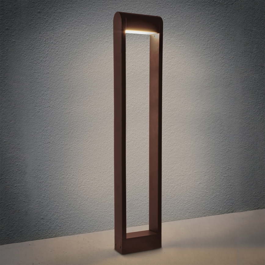 Brilagi - LED външна лампа CROTONE LED/7W/230V кафява IP54 80 см