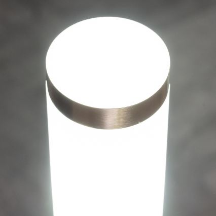 BRILAGI - LED външна лампа ELIA 1xE27/7W/230V 4000K IP44 100 см матов хром