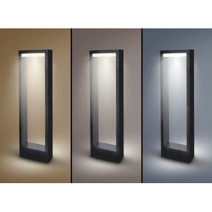 Brilagi - LED външна лампа RAGUSA LED/7W/230V 3000/4000/6000K черна IP54 50 см