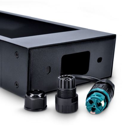 Brilagi - LED външна лампа RAGUSA LED/7W/230V 3000/4000/6000K черна IP54 50 см