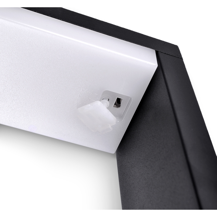 Brilagi - LED външна лампа RAGUSA LED/7W/230V 3000/4000/6000K черна IP54 50 см