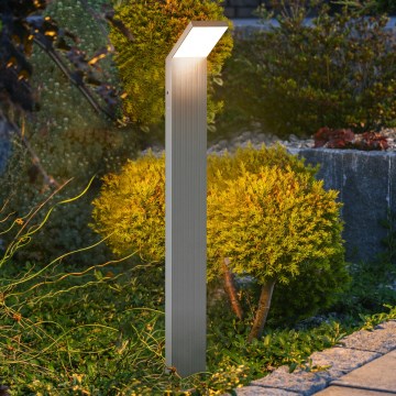 Brilagi - LED външна лампа RIANO LED/8W/230V сребърна IP65
