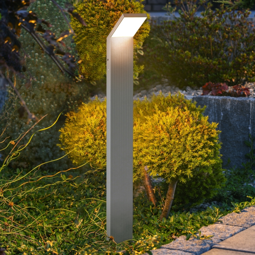 Brilagi - LED външна лампа RIANO LED/8W/230V сребърна IP65