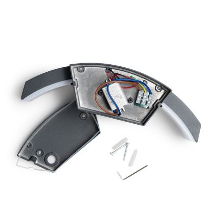 Brilagi - LED външна лампа със сензор ARCELO LED/9W/230V 50 см IP54