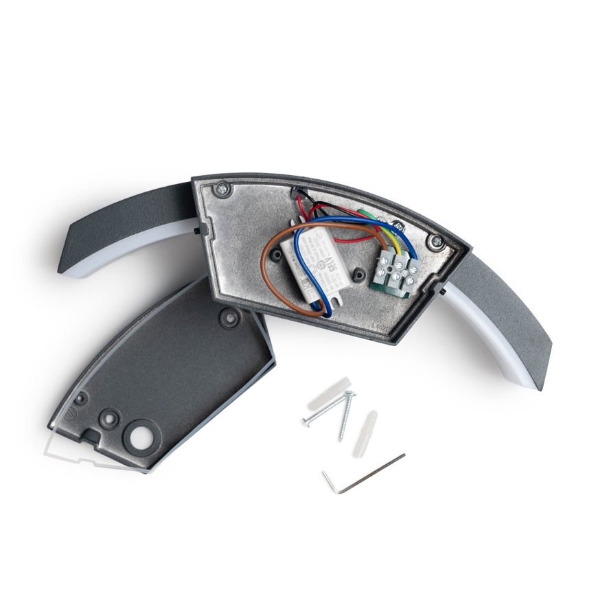 Brilagi - LED външна лампа със сензор ARCELO LED/9W/230V 50 см IP54