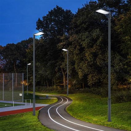 Brilagi - LED външна улична лампа със стълб и шарнир 5 m URBANLIGHT LED/200W/230V антрацит IP65
