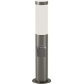 Brilagi - LED външна лампа с контакт ELIA 1xE27/7W/230V 4000K IP44 50 см матов хром
