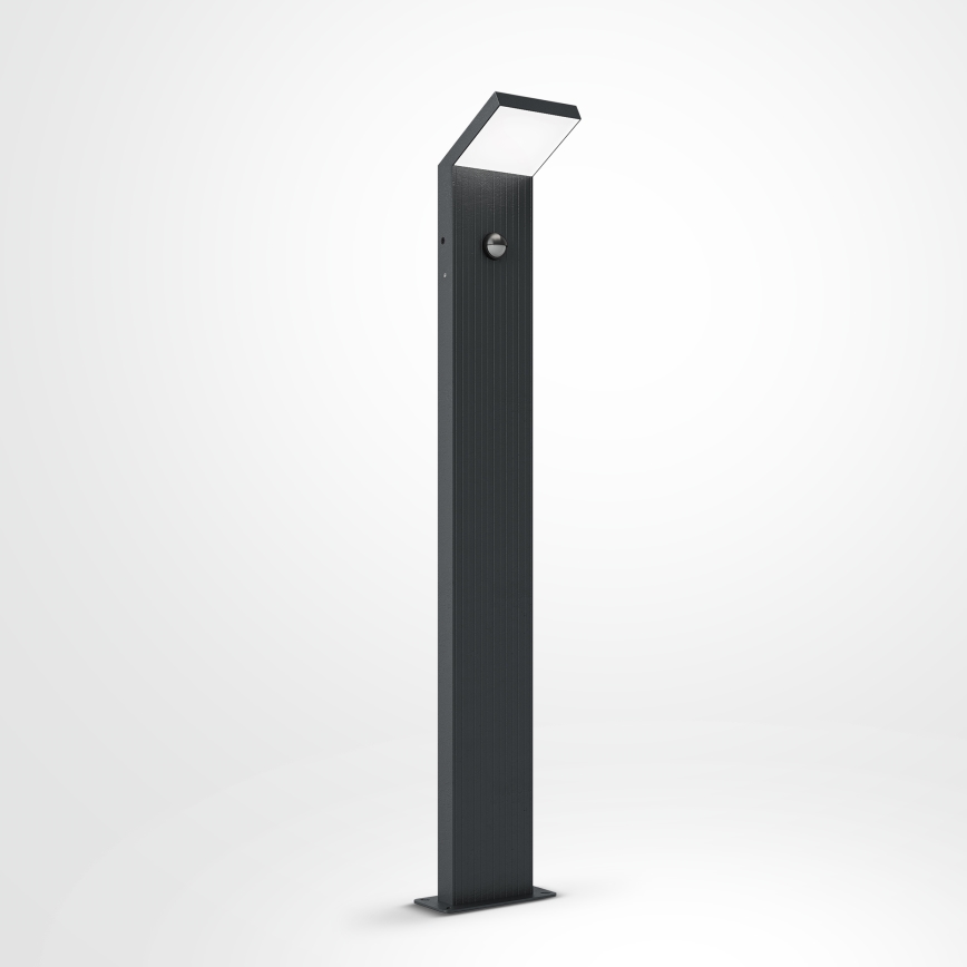 Brilagi - LED външна лампа със сензор RIANO LED/8W/230V антрацит IP65