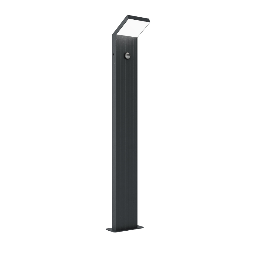 Brilagi - LED външна лампа със сензор RIANO LED/8W/230V антрацит IP65