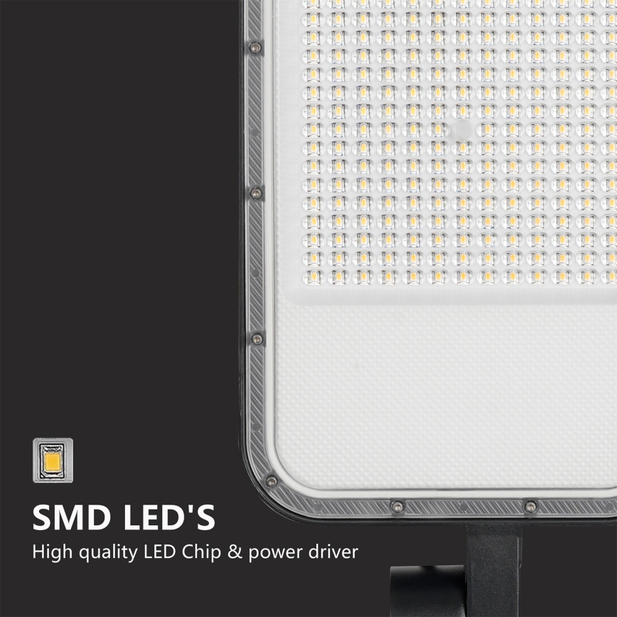 Brilagi - LED външна улична лампа със стълб и шарнир 4 м URBANLIGHT LED/200W/230V черна IP65