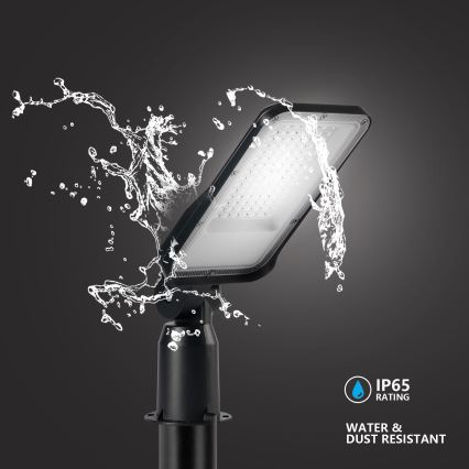 Brilagi - Външна улична LED лампа с 3 м стълб и регулируем шарнир URBANLIGHT LED/50W/230V, черна, IP65
