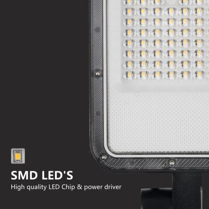 Brilagi - Външна улична LED лампа с 3 м стълб и регулируем шарнир URBANLIGHT LED/50W/230V, черна, IP65