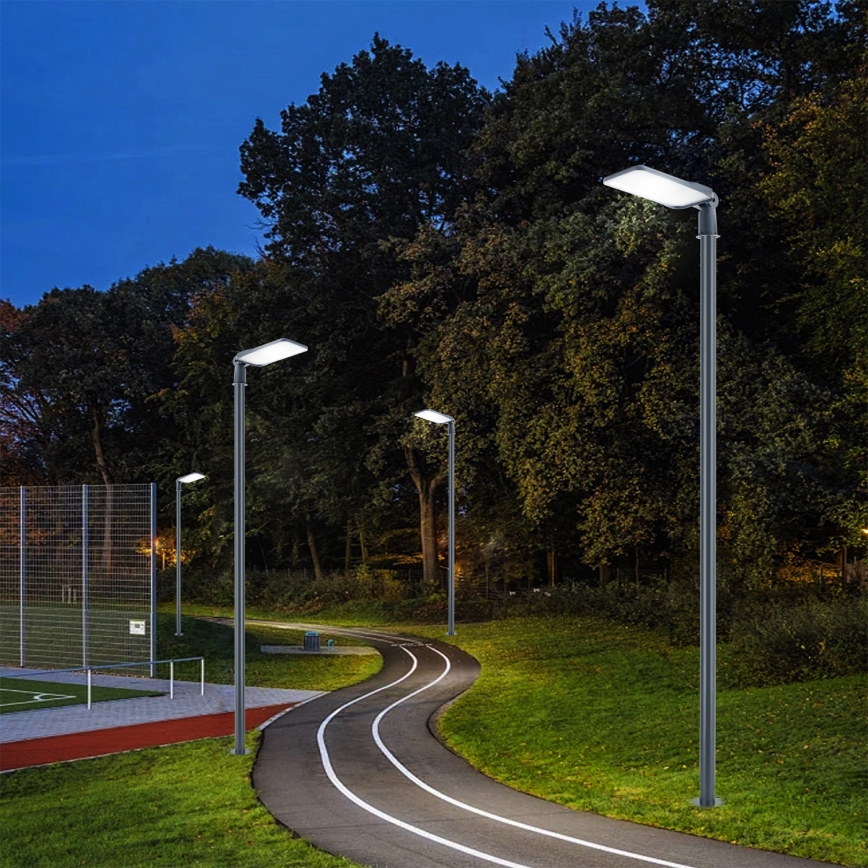 Brilagi - LED външна улична лампа със стълб и шарнир 4 m URBANLIGHT LED/200W/230V антрацит IP65