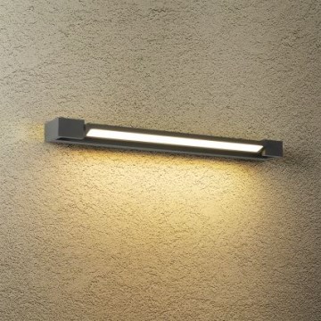 Brilagi - LED външна стенна лампа AQUA LINE LED/18W/230V 60 см IP44 антрацит CRI 90