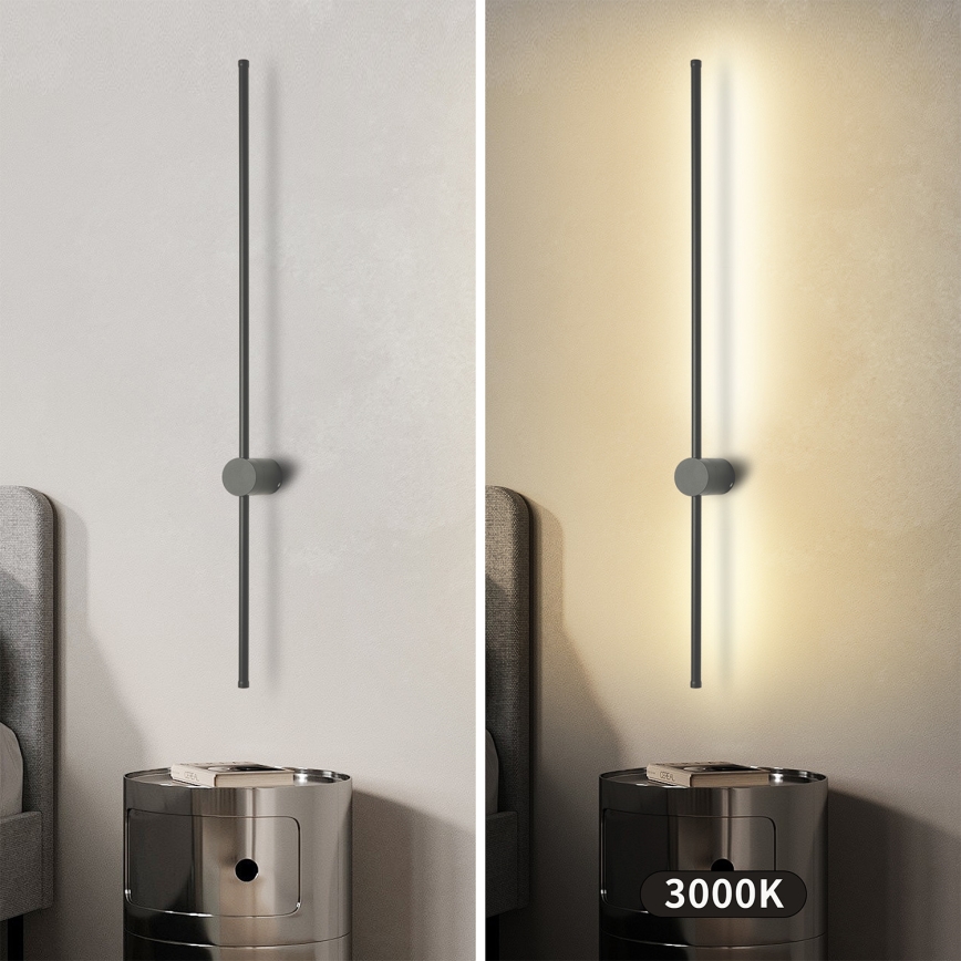 Brilagi - LED външно стенно осветително тяло AURA LED/20W/230V 3000K IP54 97 cm антрацит