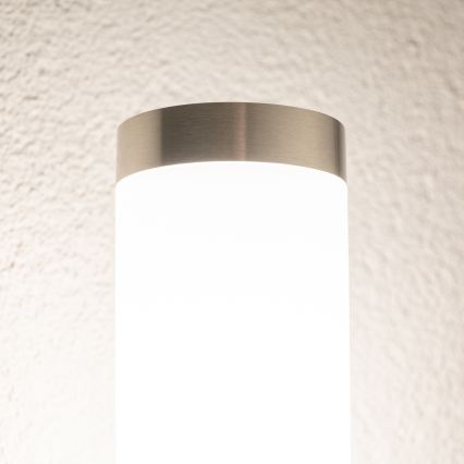 BRILAGI - LED външна стенна лампа ELIA 1xE27/7W/230V 4000K IP44 матов хром