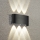 Brilagi - LED външна стенна лампа FLAREBOX LED/6W/230V черна IP65