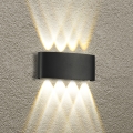 Brilagi - LED външна стенна лампа FLAREBOX LED/8W/230V черна IP65