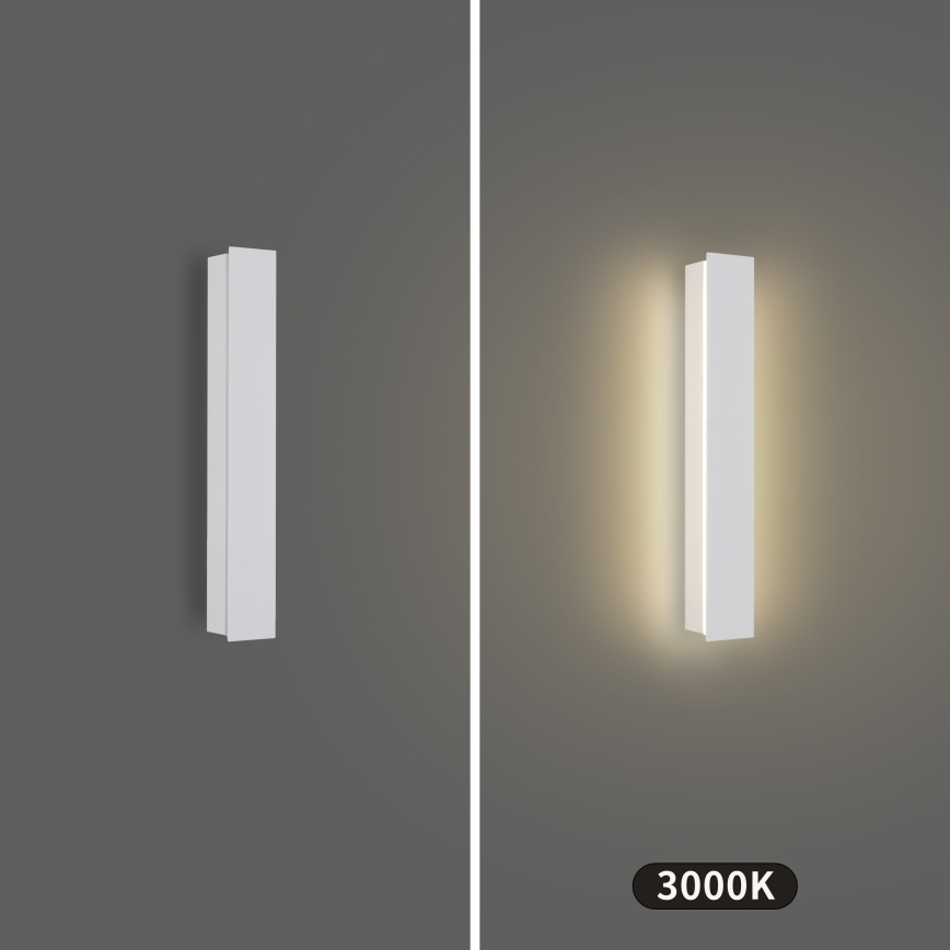 Brilagi - LED външно стенно осветително тяло LINEAR LED/8W/230V 3000K IP65 30 см бяло CRI 90