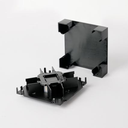 Brilagi - LED външна стенна лампа QUADRAY LED/4W/230V черна IP65