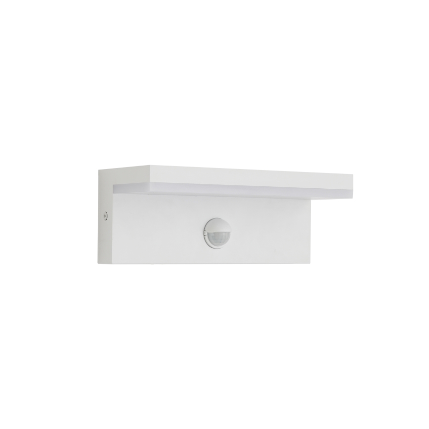 Brilagi - LED външен стенен осветител със сензор TESSI LED/10W/230V бял IP54